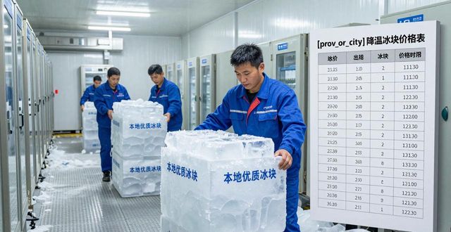 济宁降温冰块多少钱一吨？本地制冰厂报价来了